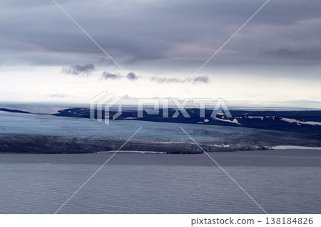 glacier on the North island of Novaya Zemlya glacier on the North island of Novaya Zemlya 138184826