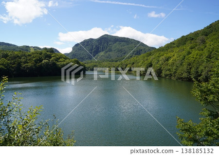 Koi Pond in Shiga Kogen 138185132