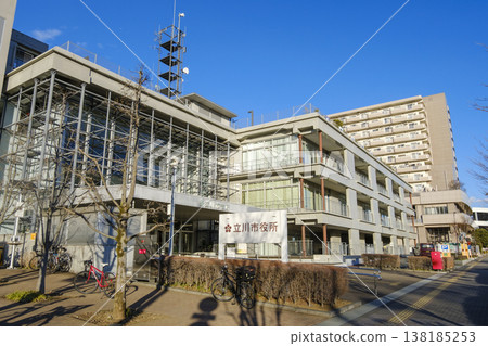 東京都立川市政府入口（東京都立川市和泉町） 138185253