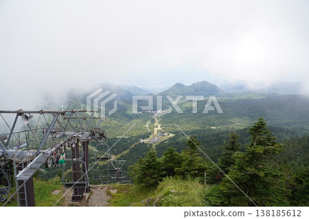 Yokote mountain in summer Yokote mountain in summer 138185612
