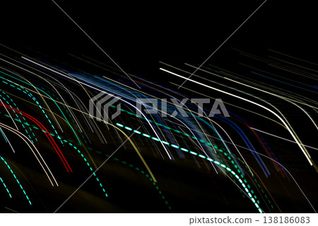 Energetic illumination captures fastpaced urban environment visuals for creative projects 138186083