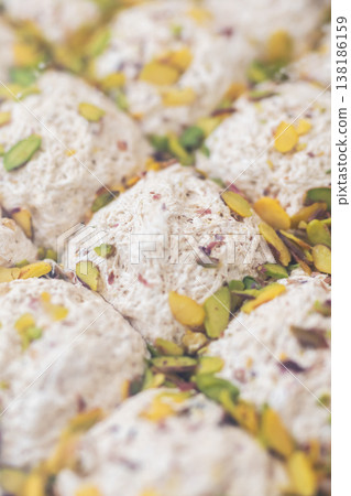 Sophisticated setup accentuating smooth textures and luxurious flavors for branding Sophisticated setup accentuating smooth textures and luxurious flavors for branding 138186159