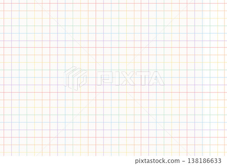 Minimal pastel rainbow grid pattern. Retro vintage checkered plaid lines on soft muted background. Seamless geometric wallpaper for fabric, nursery decor, wrapping paper and stationery design. Vector. Minimal pastel rainbow grid pattern. Retro vintage checkered plaid lines on soft muted background. Seamless geometric wallpaper for fabric, nursery decor, wrapping paper and stationery design. Vector. 138186633