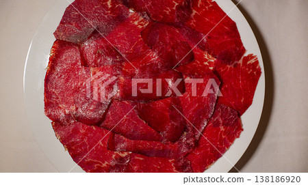 Cecina Meat, Spain Cecina Meat, Spain 138186920