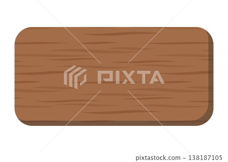 方形木紋盤，天然棕色 138187105