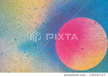 Spray paint colorful background Spray paint colorful background 138187127