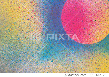 噴漆彩色背景 138187129