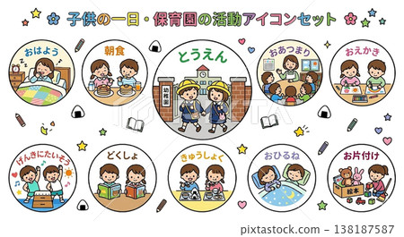 孩子的一天：生活方式偶像 138187587