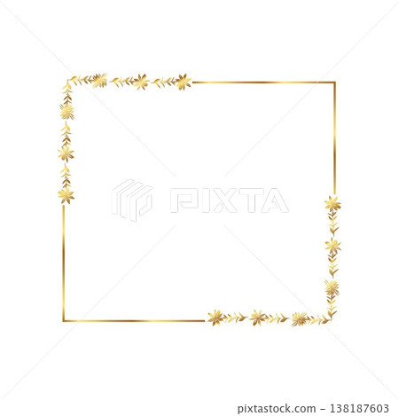 Certificate Design Border Texture gold floral frame free vector illustration 138187603