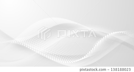 White abstract background with luxury vector illustration. 138188023