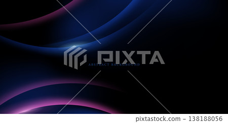 Abstract technology wave background, modern vector design illustration. Abstract technology wave background, modern vector design illustration. 138188056