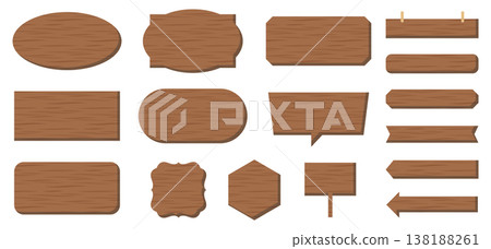 木紋相框套裝，天然棕色 138188261