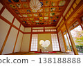 京都正壽院 - 設有心形窗和天花板畫的客殿 138188888