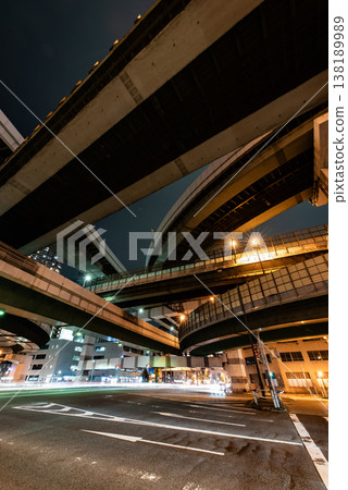 夜景 - 大阪, 阿波座樞紐站, 9 夜景 - 大阪, 阿波座樞紐站, 9 138189989