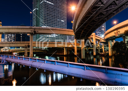 Night view - Tokyo, Hamasakibashi Junction - 6 138190395