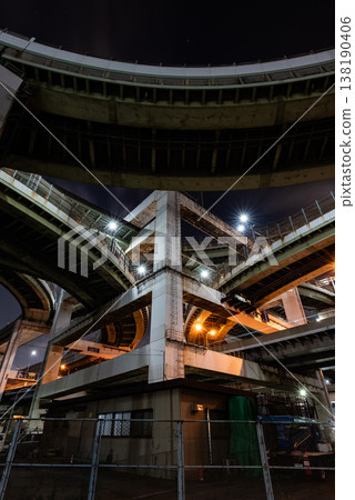 Night view - Osaka, Kitako Junction, Part 4 Night view - Osaka, Kitako Junction, Part 4 138190406