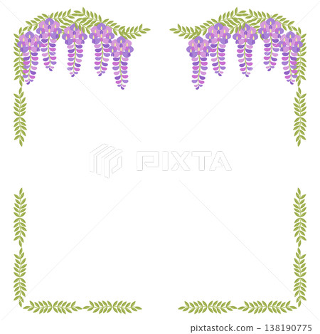 紫藤花框架 紫藤花框架 138190775