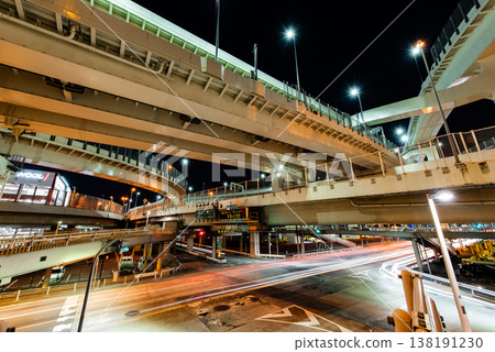 Night view - Yokohama, Namamugi Junction, Part 4 Night view - Yokohama, Namamugi Junction, Part 4 138191230
