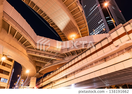 Night view - Tokyo, Nishi-Shinjuku Junction - 5 Night view - Tokyo, Nishi-Shinjuku Junction - 5 138191662