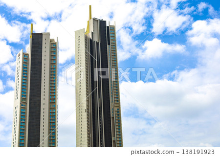 View of skyscrapers View of skyscrapers 138191923