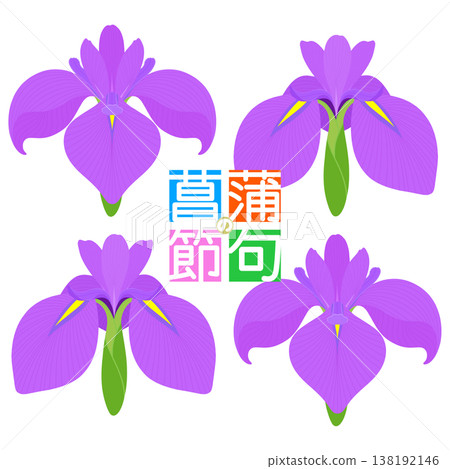 Simple irises illustration 138192146
