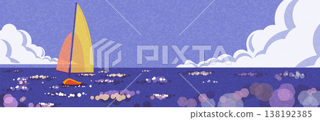 Summer themed banner collection with beach, transport and nature scenes. Summer themed banner collection with beach, transport and nature scenes. 138192385