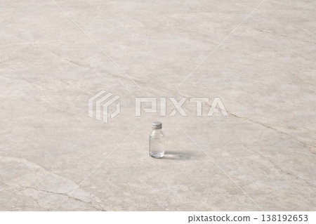 Clear bottle mockup sample image 138192653