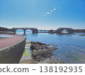 The Sea of Japan from Senjojiki, Sado City, Niigata Prefecture 138192935