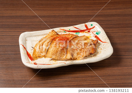 Appetizer-style char siu: A popular dish featuring tender pork. 138193211