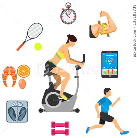 Healthy Lifestyle concept Healthy Lifestyle concept 138193739