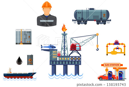 Oil industry Concept Oil industry Concept 138193743