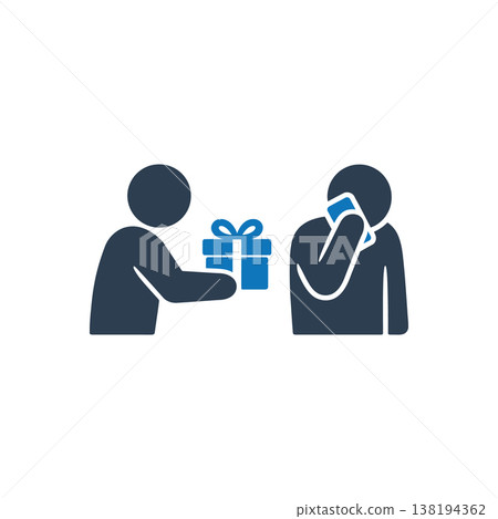 Ignoring Personal Connection Icon 138194362