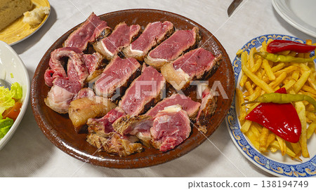 Grilled Spanish Chuleton, Spain Grilled Spanish Chuleton, Spain 138194749