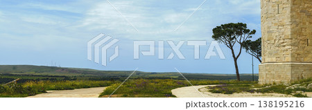 landscape around Castel del Monte 138195216