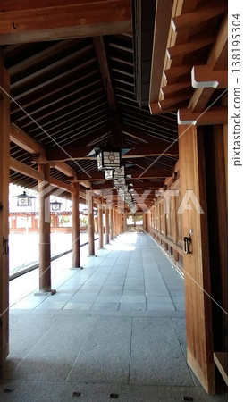 橛原神社:迴廊與吊燈 橛原神社:迴廊與吊燈 138195304