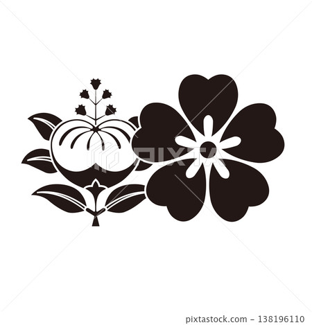 家族徽章:櫻花徽章 家族徽章:櫻花徽章 138196110