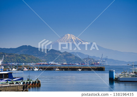[Shizuoka Prefecture] Mount Fuji as seen from Shimizu Marine Park 138196435
