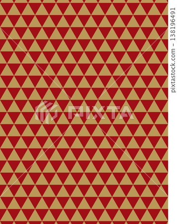 背景為深紅色和仿金色鱗片圖案。 138196491