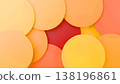 A minimalistic 3D background with shaped elements creates a dynamic geometric composition. 138196861
