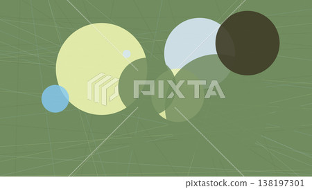 A minimalistic image with shaped elements creates a concise composition. 138197301