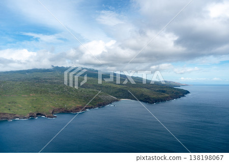 Aerial view of Nuku Hiva in the Marquesas Islands, French Polynesia Aerial view of Nuku Hiva in the Marquesas Islands, French Polynesia 138198067
