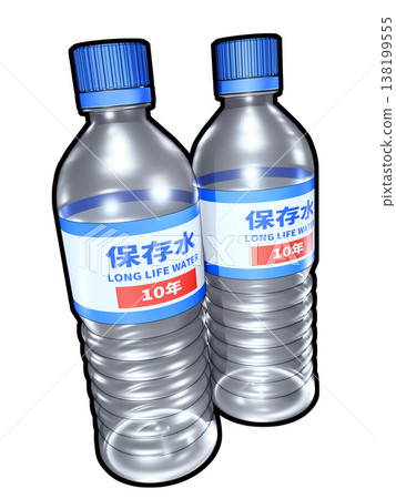Preserved water disaster prevention image (white background) Preserved water disaster prevention image (white background) 138199555