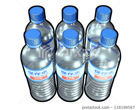Preserved water disaster prevention image (white background) Preserved water disaster prevention image (white background) 138199567