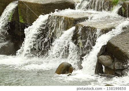 河川洪水和水位上升 河川洪水和水位上升 138199850