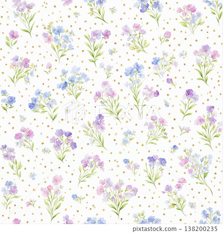 watercolor painting of flowers 138200235