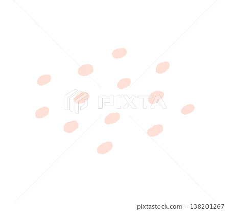 Stylish and cute light pink decoration - Illustration material of granular embellishments made with loosely drawn ovals. Stylish and cute light pink decoration - Illustration material of granular embellishments made with loosely drawn ovals. 138201267