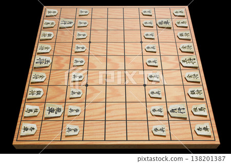 將棋（3DCG）黑色背景 138201387
