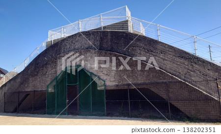 Bunker, Bunker Remains, War Remains (Shimoharaguchi Park, Omura City, Nagasaki Prefecture) Bunker, Bunker Remains, War Remains (Shimoharaguchi Park, Omura City, Nagasaki Prefecture) 138202351