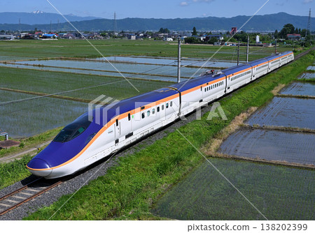 Yamagata Shinkansen's new E8 Series Shinkansen Tsubasa 138202399