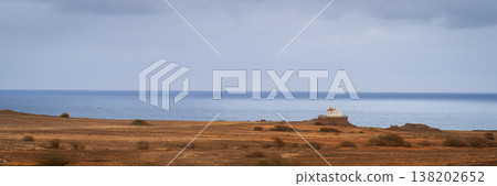 Minimalist view of Chapel of Our Lady of Fatima on the Coast of Boa Vista 138202652